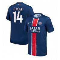 Paris Saint-Germain Desire Doue #14 Replica Home Shirt 2024-25 Short Sleeve